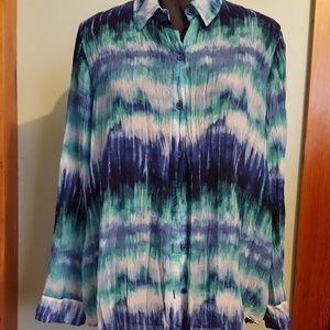 Chico's long sleeve shirt Chico's size 1